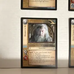 Decipher Lord of the Rings TCG Gandalf Rare Card Lot 6 Fury of the White Rider - Image 5