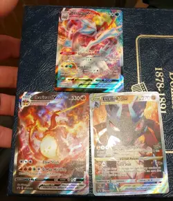 Pokemon Cards Lot Of 3 Vmax, Vstar Rare - Image 1