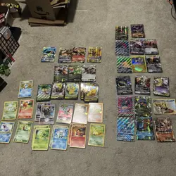 Pokemon JUMBO Card Lot 45+ cards! Please read description - Image 1