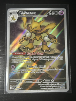 Alakazam 009 Pokemon Mega Evolution Holo Black Star Promo Card - Image 1