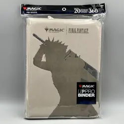 Ultra PRO MTG Final Fantasy Cloud Planet's Champion - 9 Pocket Zip Pro Binder - Image 1