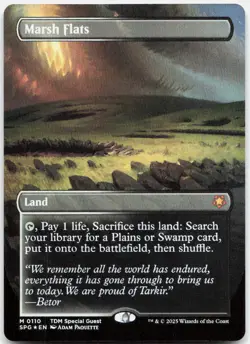 Marsh Flats (Borderless) *Foil* SPG 110 NM - Image 1