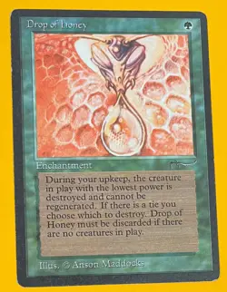 MTG DROP OF HONEY Arabian Nights (OldManMTG 005-026) - Image 1