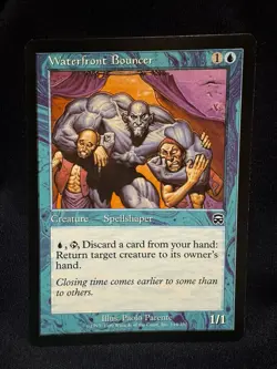 MTG - Waterfront Bouncer - Mercadian Masques - NM - Ships Free! - Image 1