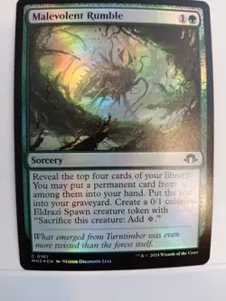 Malevolent Rumble Modern Horizons 3 Foil - Image 1