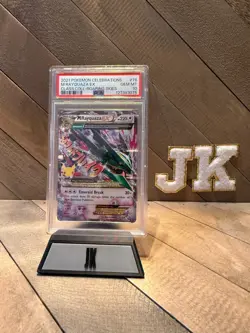 2021 Pokemon Celebrations M Rayquaza EX Class. Coll-Roaring Skies #76 PSA 10 - Image 1