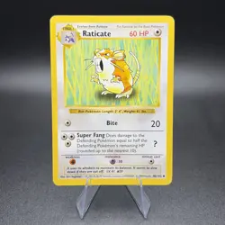 Pokemon Raticate 040/102 Base Set (Shadowless) Regular - Image 1