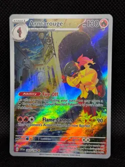 Scarlet & Violet Base Set Pokemon TCG Armarouge 203/198 Near Mint - Image 1