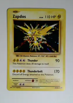 Zapdos 19/110 - Legendary Collection Holo Rare Pokemon TCG NM - Image 1