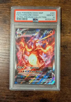 Pokemon 2022 Charizard VMAX SWSH261 Ultra Premium Collection Promo GEM MT PSA 10 - Image 1