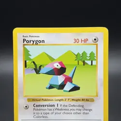 Pokemon Porygon 039/102 Base Set (Shadowless) Regular - Image 2
