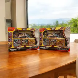 Pokemon TCG Paradox Fury Premium Collection 2024 Amazon Exclusive New LOT OF 2 - Image 1
