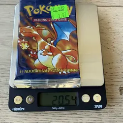 🔥Pokemon Base Set Unlimited Booster Pack Charizard Art WOTC Sealed🐲 - Image 1