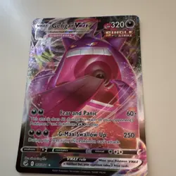 Pokemon Gengar VMAX Full Art Holo Ultra Rare 157/264 Fusion Strike 320 HP - Image 1