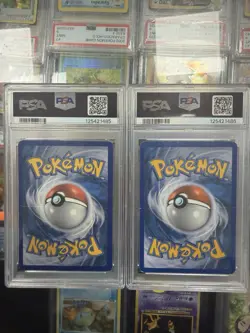 2011 Pokemon B&W Full Art Reshiram/Zekrom Black PSA 1 Sequential Pair #113/#114 - Image 2