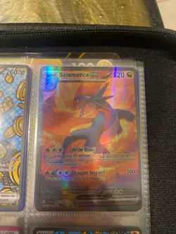 Pokemon TCG Journey Together Salamence EX #187/159 Special Illustration Rare - Image 1