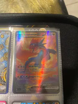 Pokemon TCG Journey Together Salamence EX #187/159 Special Illustration Rare - Image 2