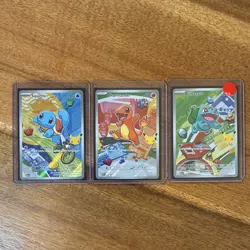 Pokemon First Partner Illustration Collection 37-39 (BRAND NEW NEAR MINT) - Image 1