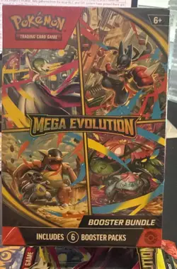 Pokemon TCG: Mega Evolution Booster Bundle (6 Packs) - NEW✅ - Image 1