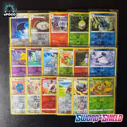 (LOT OF 17) Sword & Shield Era Reverse & Holo MINT/LP Pokemon Rare NO DUPLICATES - Image 1