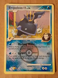 Pokemon Empoleon FB 27/147 Reverse Holo League Promo NM-Mint See Pictures - Image 1