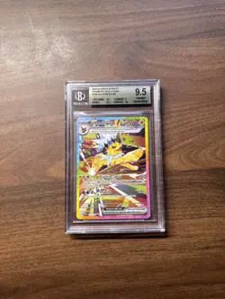 Gem Mint Pokemon Jolteon EX 153/131 Prismatic Evolutions BGS 9.5 - Image 1