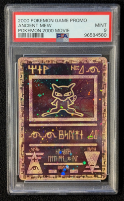 2000 Pokemon Game Promo Ancient Mew Pokemon 2000 Movie PSA Graded 9 - Image 1