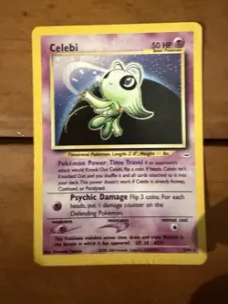 The Pokemon Company Pokemon TCG Celebi Neo Revelation Holo Rare 14/64 50 HP - Image 1