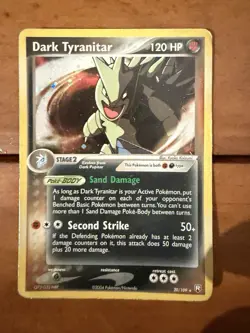 The Pokemon Company Dark Tyranitar Holo Rare 020/109 120 HP - Image 1