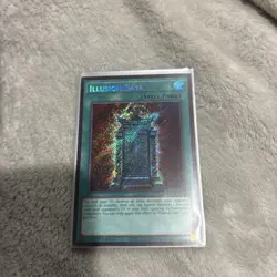 MZMU-EN023 Illusion Gate Secret Rare 1st Edition YuGiOh NM - Image 1