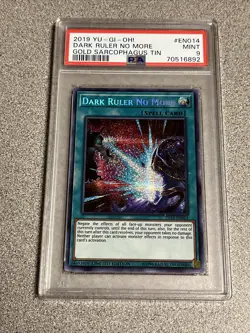 2019 Yu-Gi-Oh! Dark Ruler No More PSA 9 #EN014 - Image 1
