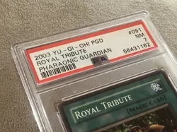 2003 Yu-Gi-Oh! Royal Tribute PGD #091 PSA 7 - Image 2