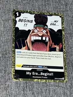 My Era...Begins!! R Emperors in the New World OP09-096 NM Foil One Piece - Image 1
