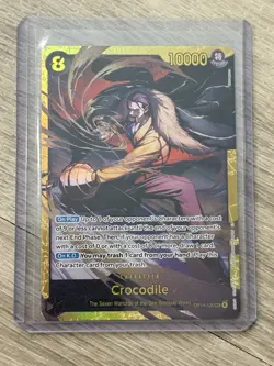 Crocodile - OP14-120 The Azure Sea's Seven Foil One Piece - Image 1