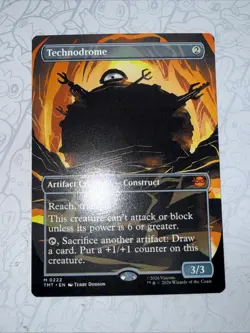 Technodrome (Borderless) Teenage Mutant Ninja Turtles Regular Mythic TMNT 222 - Image 1