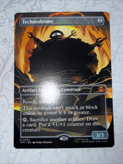 Technodrome (Borderless) Teenage Mutant Ninja Turtles Regular Mythic TMNT 222 - Image 2