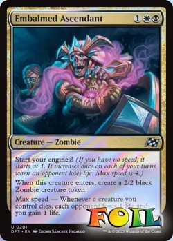 Embalmed Ascendant 0201 MTG Aetherdrift Uncommon NP Foil - Image 1