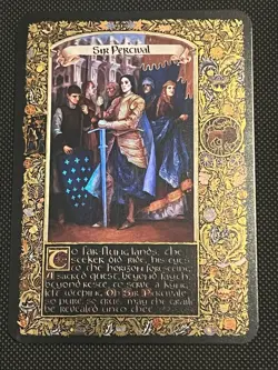 Sir Percival (Gilded Foil/ Curio) Arthurian Legends - Sorcery Contested Realm - Image 1