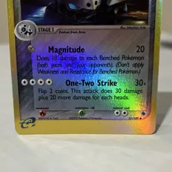 Pokemon Lairon EX Ruby & Sapphire Reverse Holo Uncommon 37/109 80 HP English - Image 3