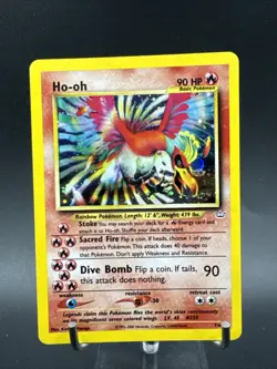 Ho-oh 7/64 Neo Revelation Holo Rare Pokemon Card - Image 1