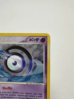 Unown (D) D/28 Unseen Forces Holo Rare Lightly Played Pokemon Vintage 2005 - Image 3