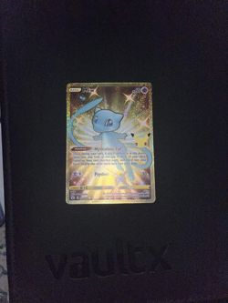 Pokemon Celebrations Mew Shiny Gold Card Ultra Rare NM - Image 1