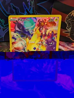 Pikachu (Secret) 160/159 Secret Rare Crown Zenith Pokemon TCG - NM Off Center - Image 2
