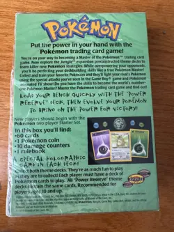 Wizards of the Coast Pokemon Jungle Power Reserve Theme Deck - Sealed 742818060653 - Image 2
