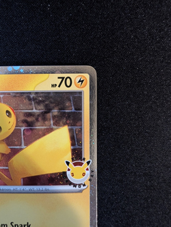 Pikachu 51/162 Stamped 2026 Pokemon Day 30th Anniversary Promo TCG - Image 3