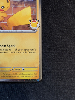 Pikachu 51/162 Stamped 2026 Pokemon Day 30th Anniversary Promo TCG - Image 4