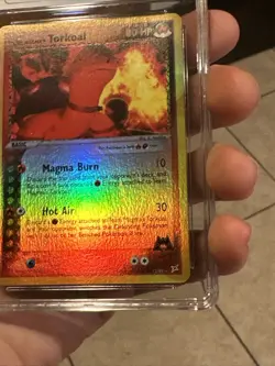 CGC 9 Pokemon Magma vs Aqua Reverse Holo Team Magma's Torkoal 12/95 GEM MINT PSA - Image 4