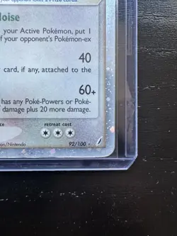 Pokemon - Exploud ex 92/100 Holo, Crystal Guardians - Image 3