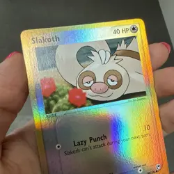 Pokemon Slakoth 80/100 Sandstorm Reverse Holo 2003 Vintage - Image 3