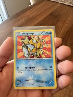 Pokemon TCG Magikarp XY Black Star Promos Holo Card XY143 Sealed - Image 1